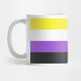Non-binary gender Flag LGBT Pride Month Mug